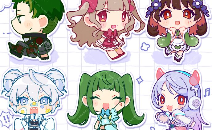 Vtuber(デフォルメイラスト)