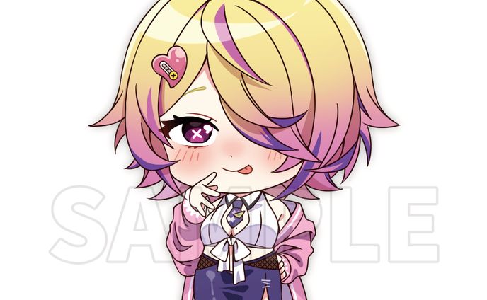 深層組 刺杉あいす様 ハフバ記念グッズイラスト