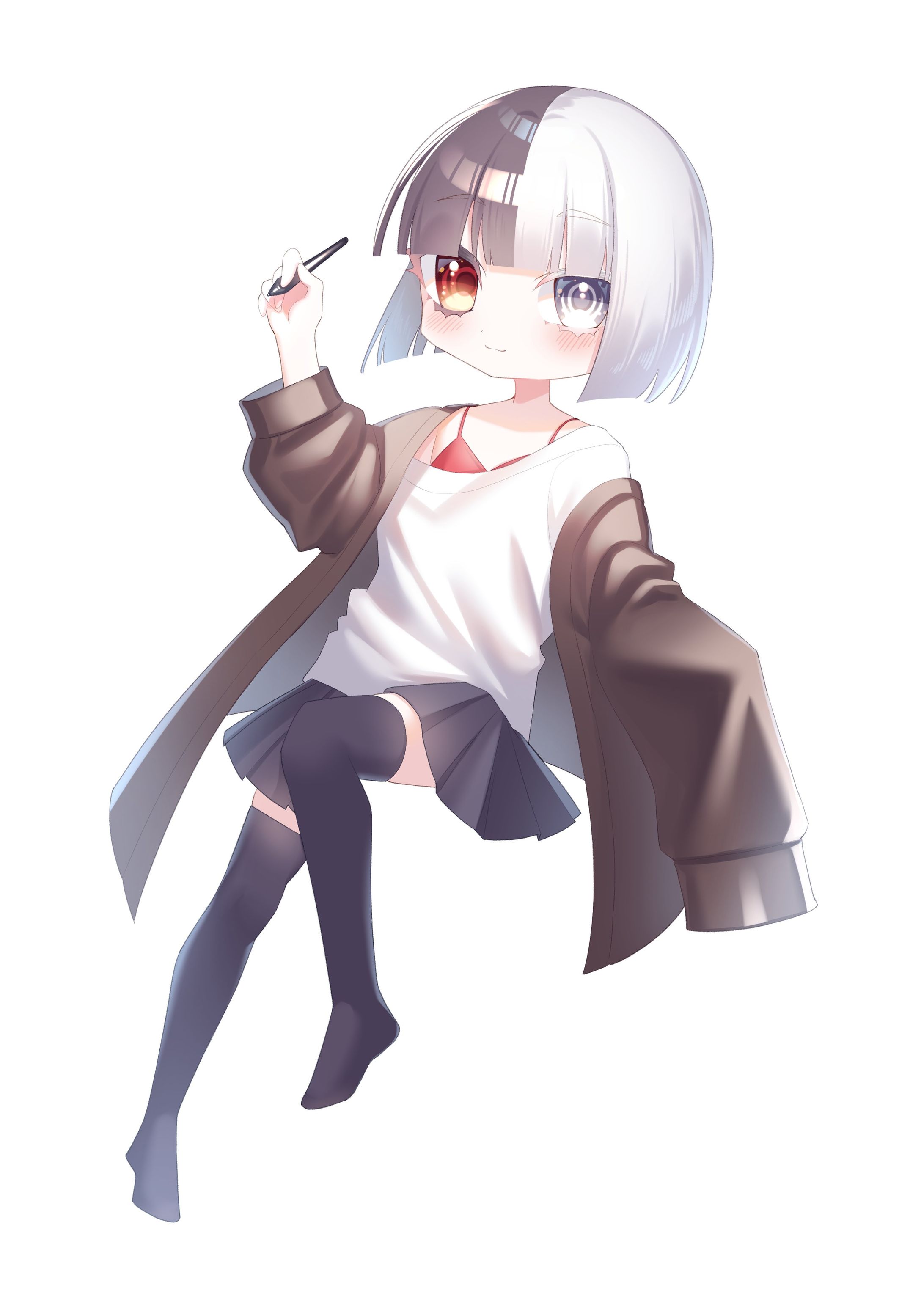 自画像デフォルメキャラ-1
