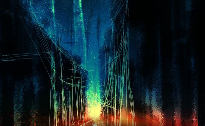 いつか出会う世界
夜市

"昨日の夢は見ぬように”
そう３回呪文を唱えなさい。by 三日月

#art 
#artwork
#painting
#fantasy
#drawing
#design
#illustration
#キリトリセカイ