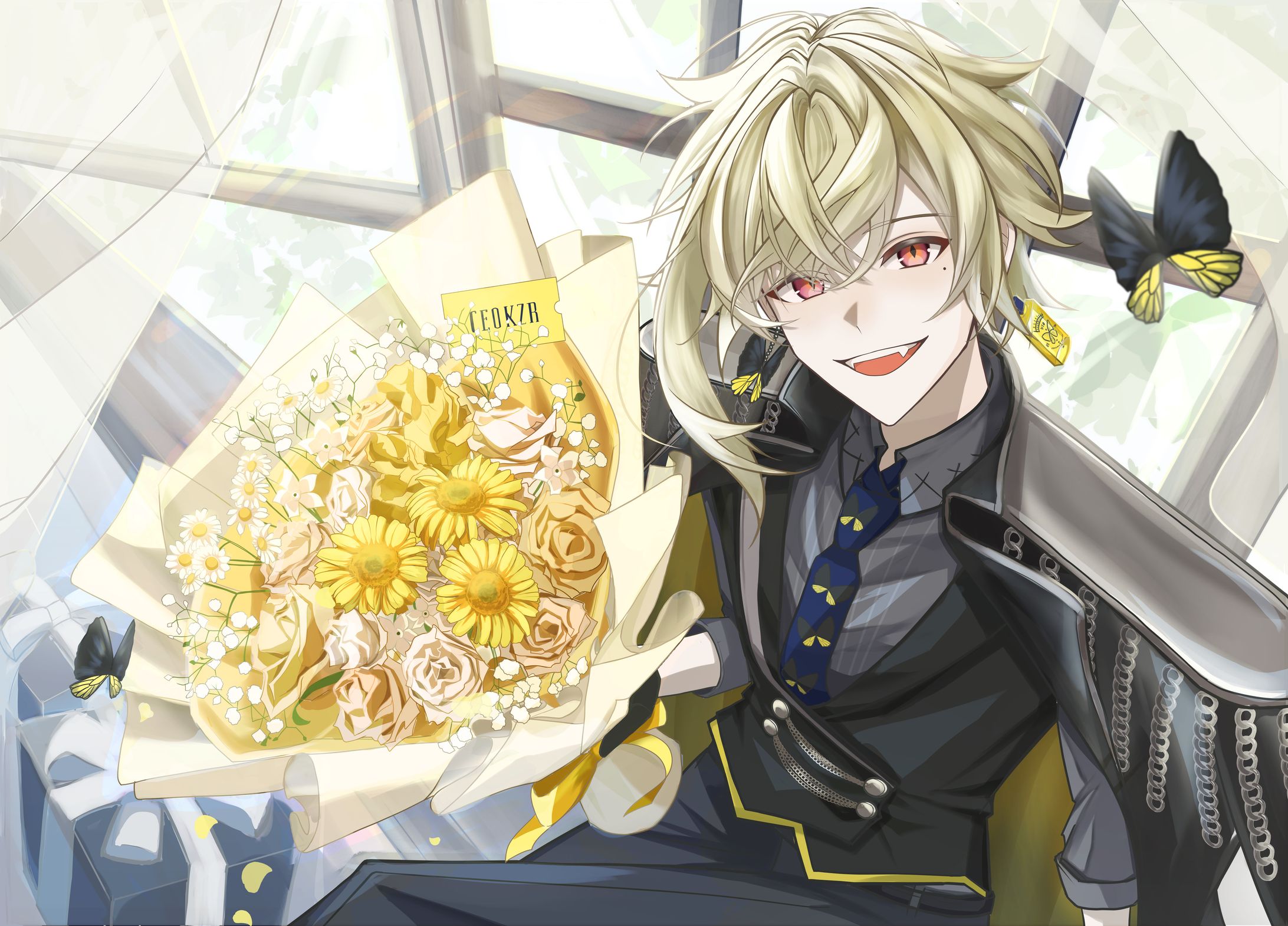 Vtuber　誕生日応援広告イラスト-1