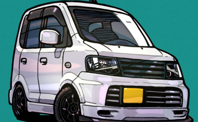 カレンダー、車