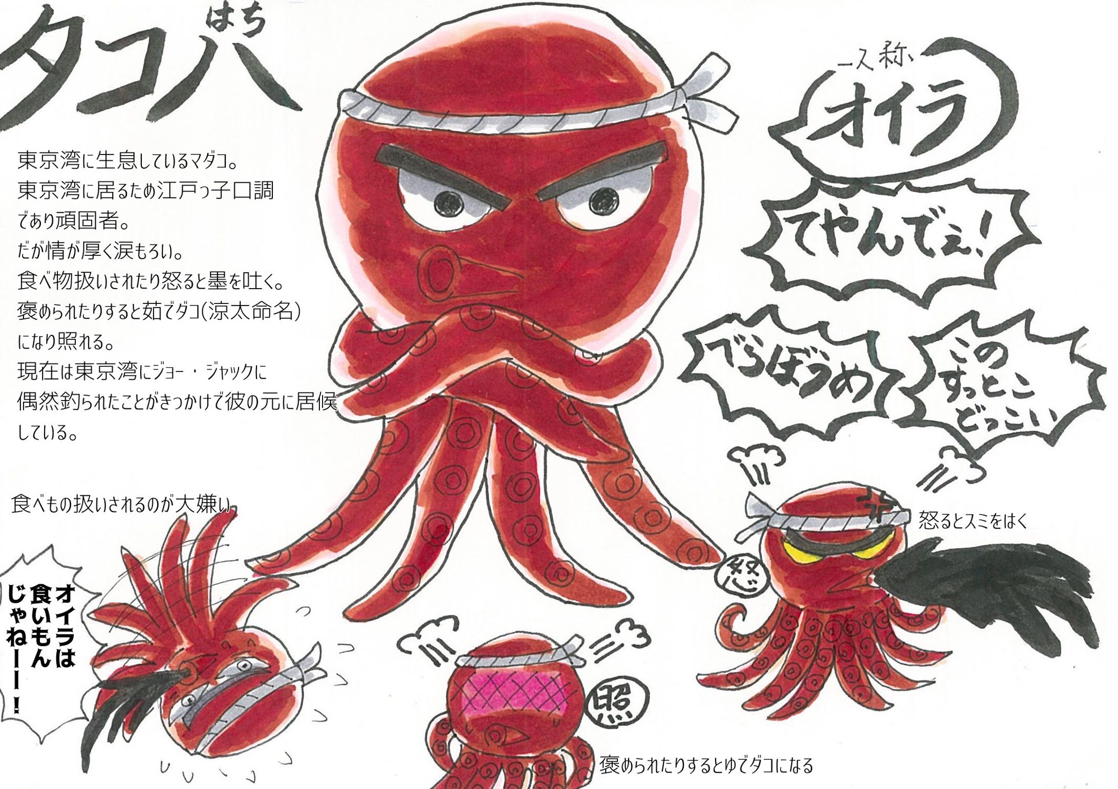 タコ八 キャラシート