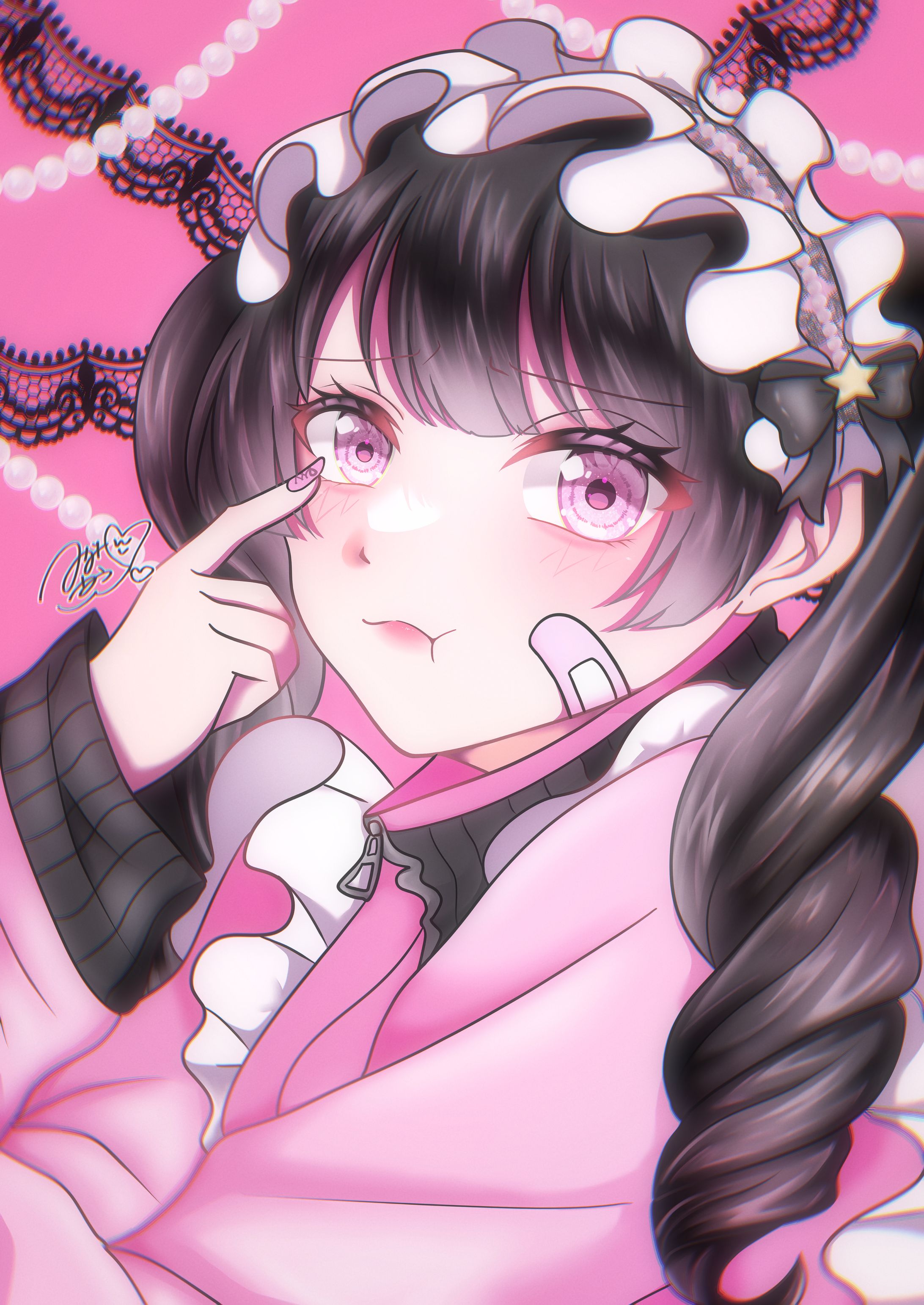 創作　地雷系メイドさん-1