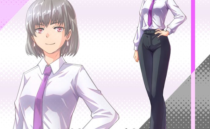 スーツ女性（立ち絵）