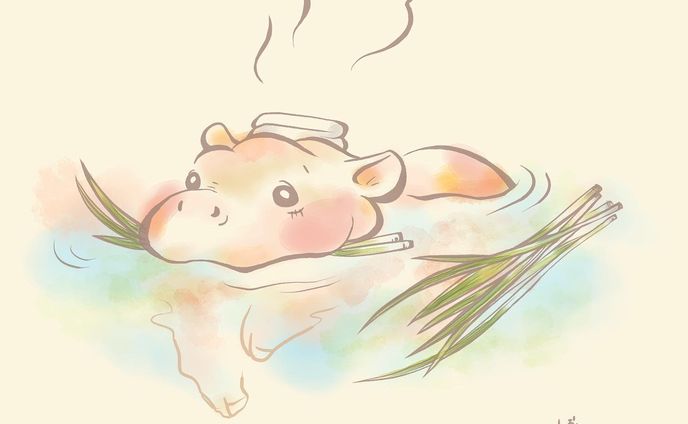 ちゃぷちゃぷ

水彩タッチのデジタルイラストです。
clip studio paint使用。

ポストカードサイズで制作。
制作時間は約2時間ほど。

挿絵としての活用おすすめです！