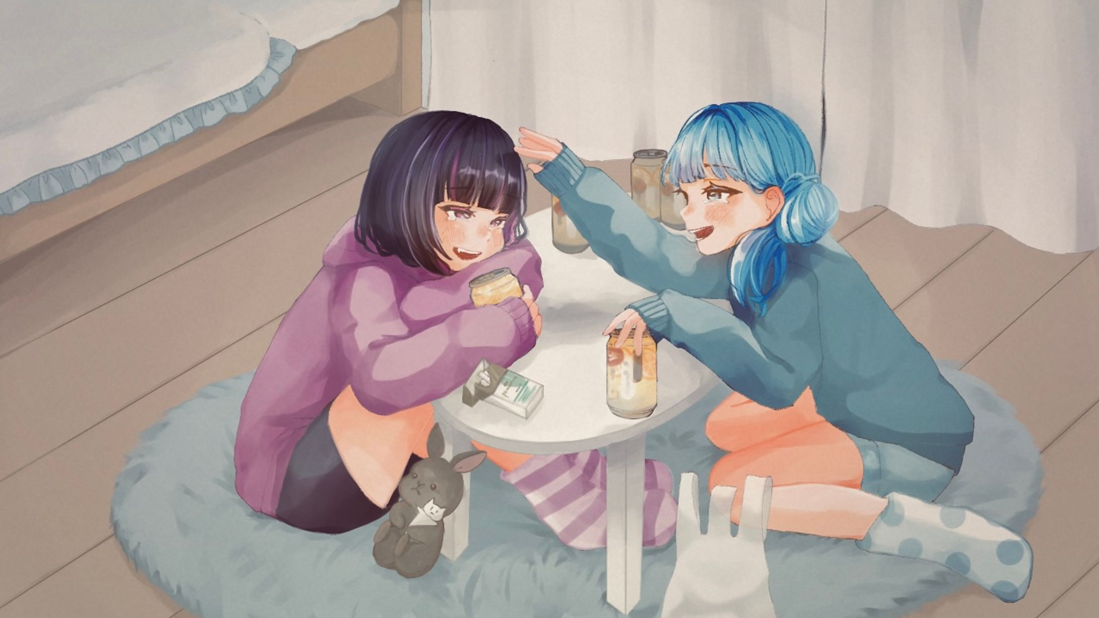 歌ってみたイラスト(雨上がり様)-1