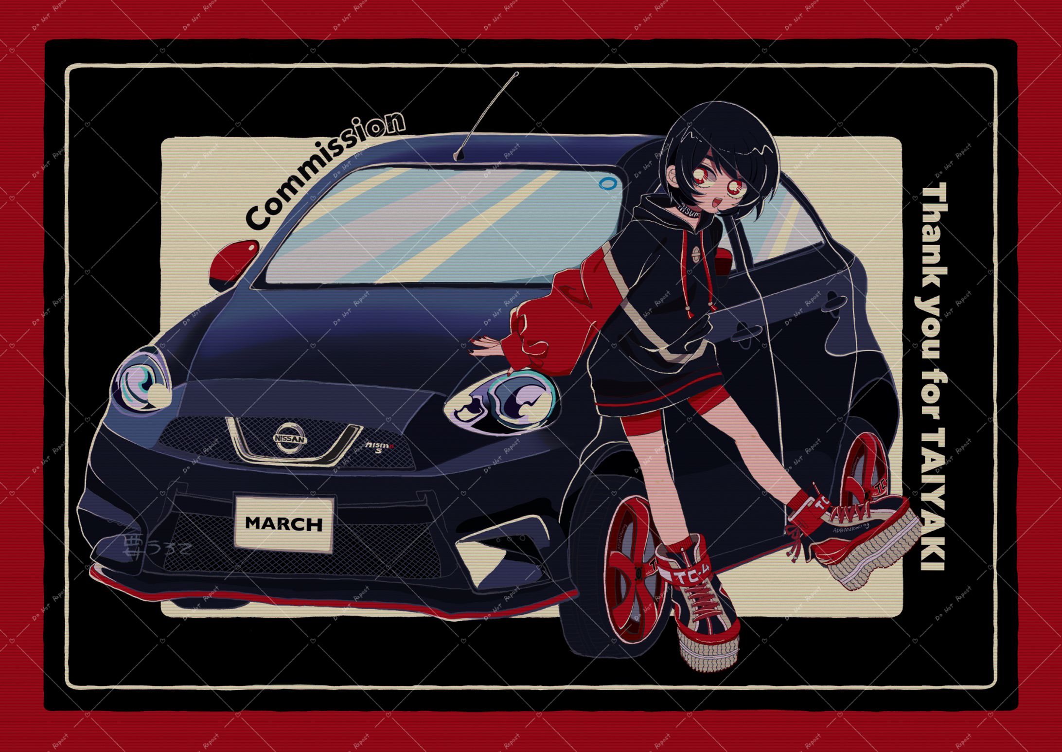 マーチNISMO S with NISMOgirl.-1