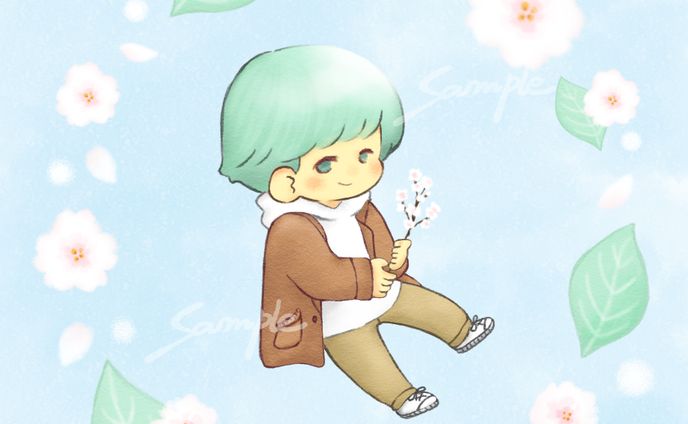 【ご依頼絵】プレゼントイラスト