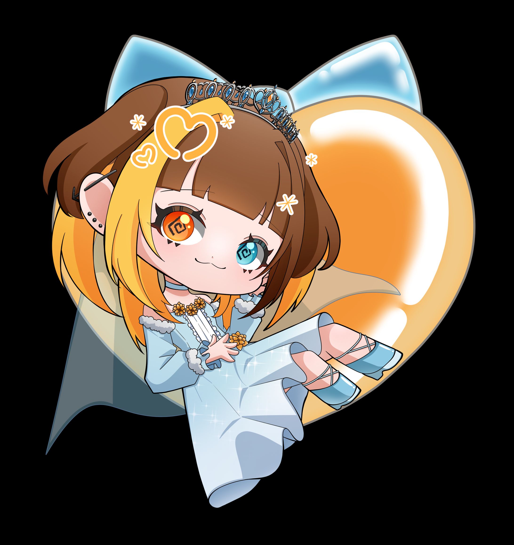 ケーキ・フラスタ用イラスト-1