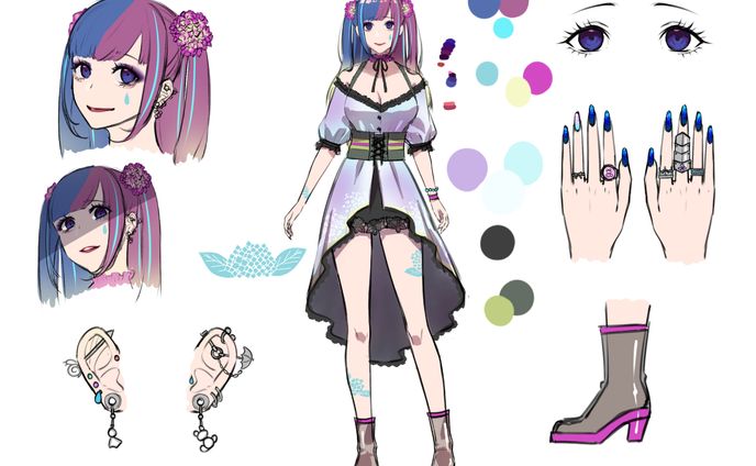 オリジナルキャラクター設定