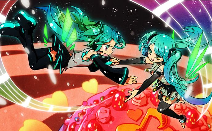 初音ミク誕生日イラスト