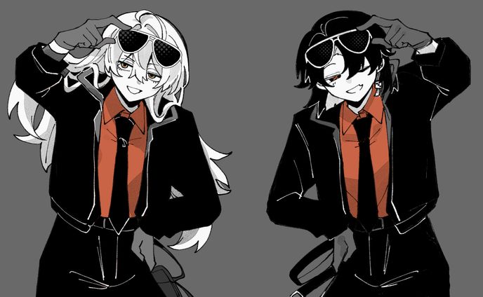 AKAGE meme(イラスト)