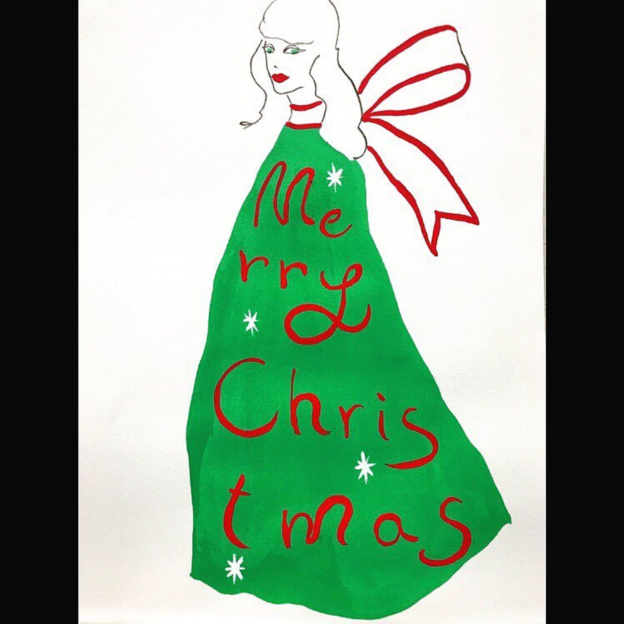 遅くなっちゃったけれど、Merry Christmas🎄 
#クリスマス #クリスマスツリー #リボン #ファッションコーデ #モデル #イルミネーション #プレゼント #映画 #雑誌 #暮らし #イラスト #イラストレーター  #パリ #旅行 #シャネル #ファッションイラスト #christmas #tree #ribbon #christmasmarket #fashion #fashionmagazine #ginza #illustration #paris #cafe #chanel #movie #art #londonfashion-1