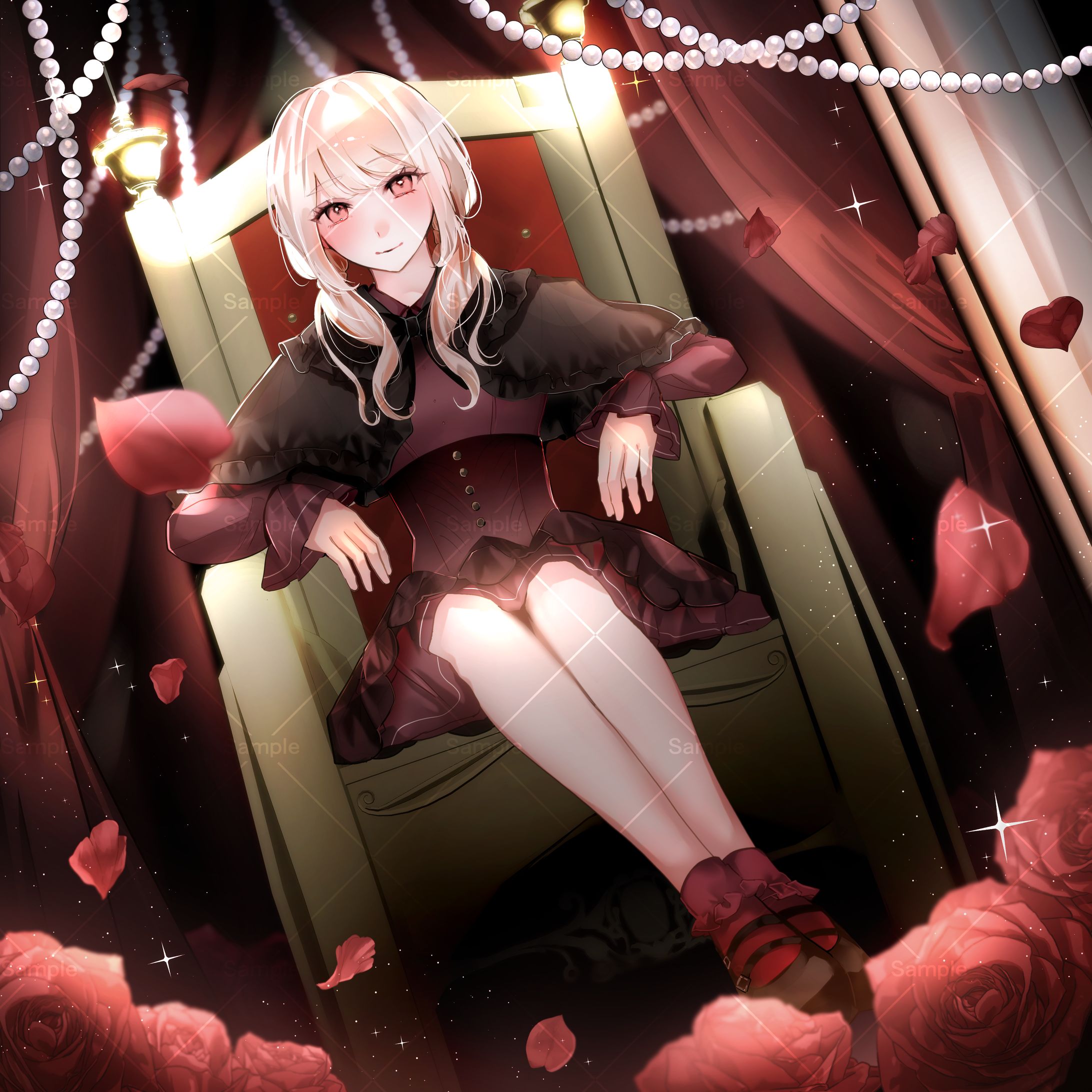 みたにみく様 オリジナル楽曲MVイラスト(2025.5)-1