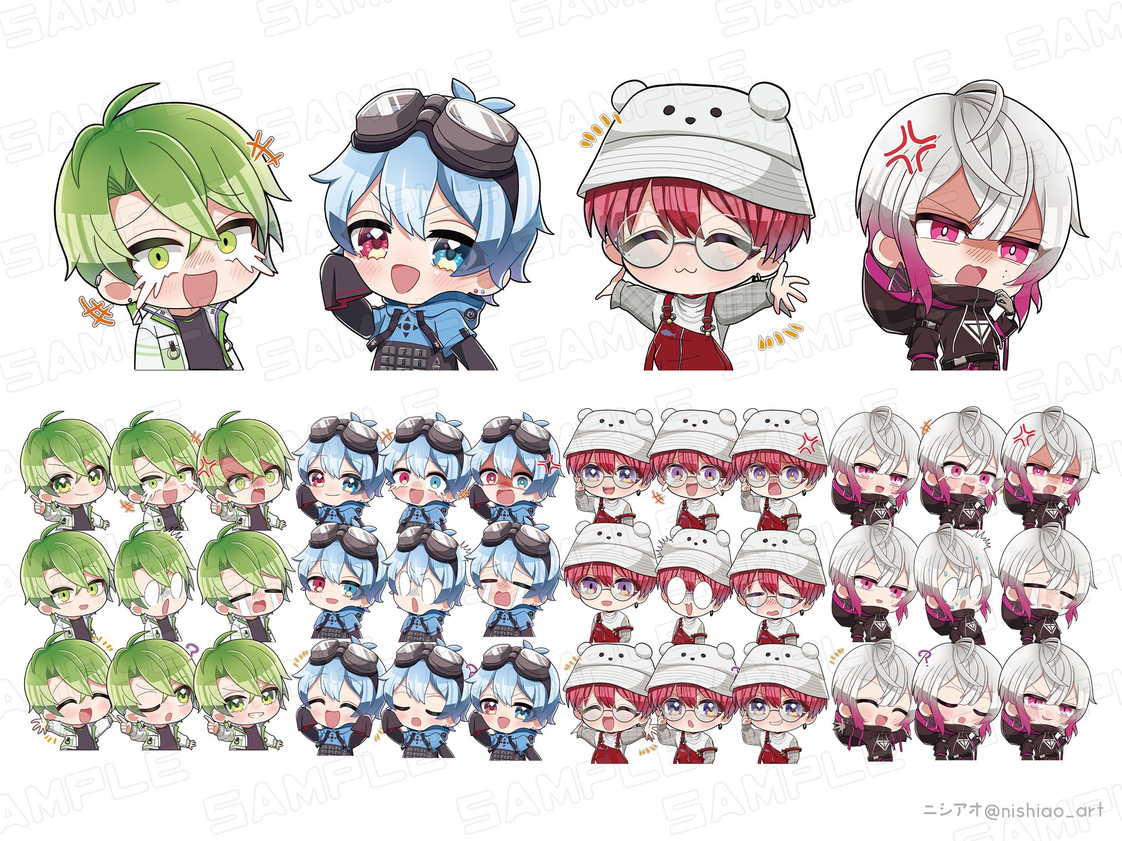 『いんく』ミニキャライラスト-1