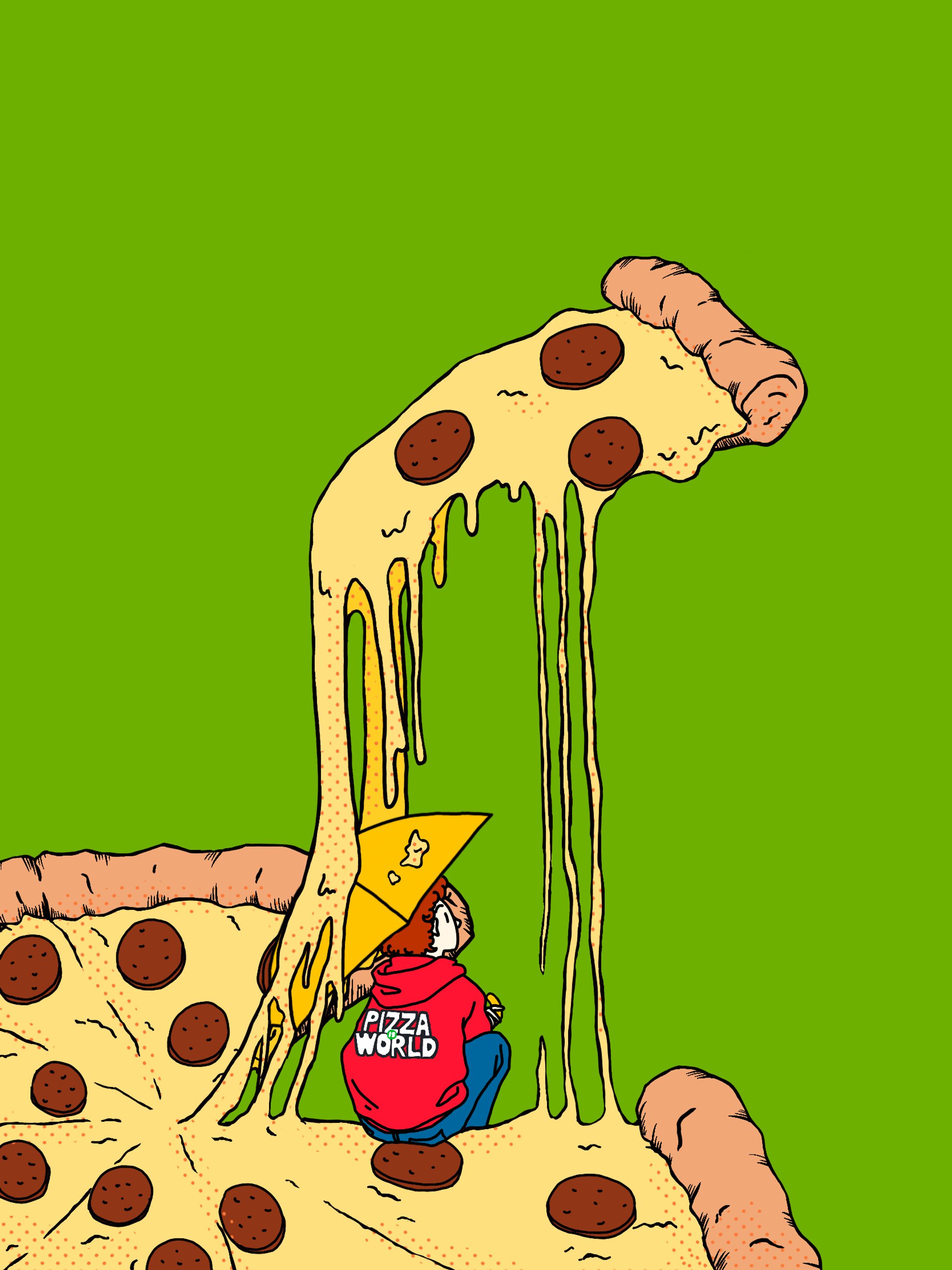 ピザイラスト-1