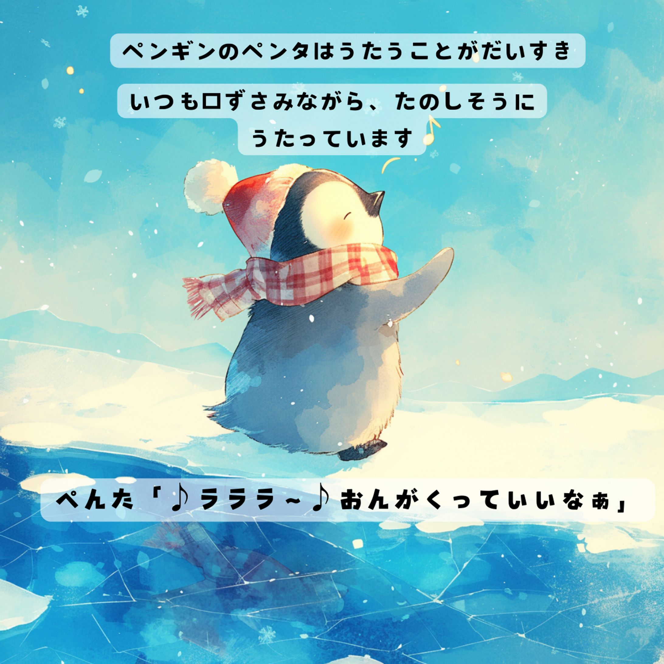 絵本　ペンギンペンタから抜粋-1