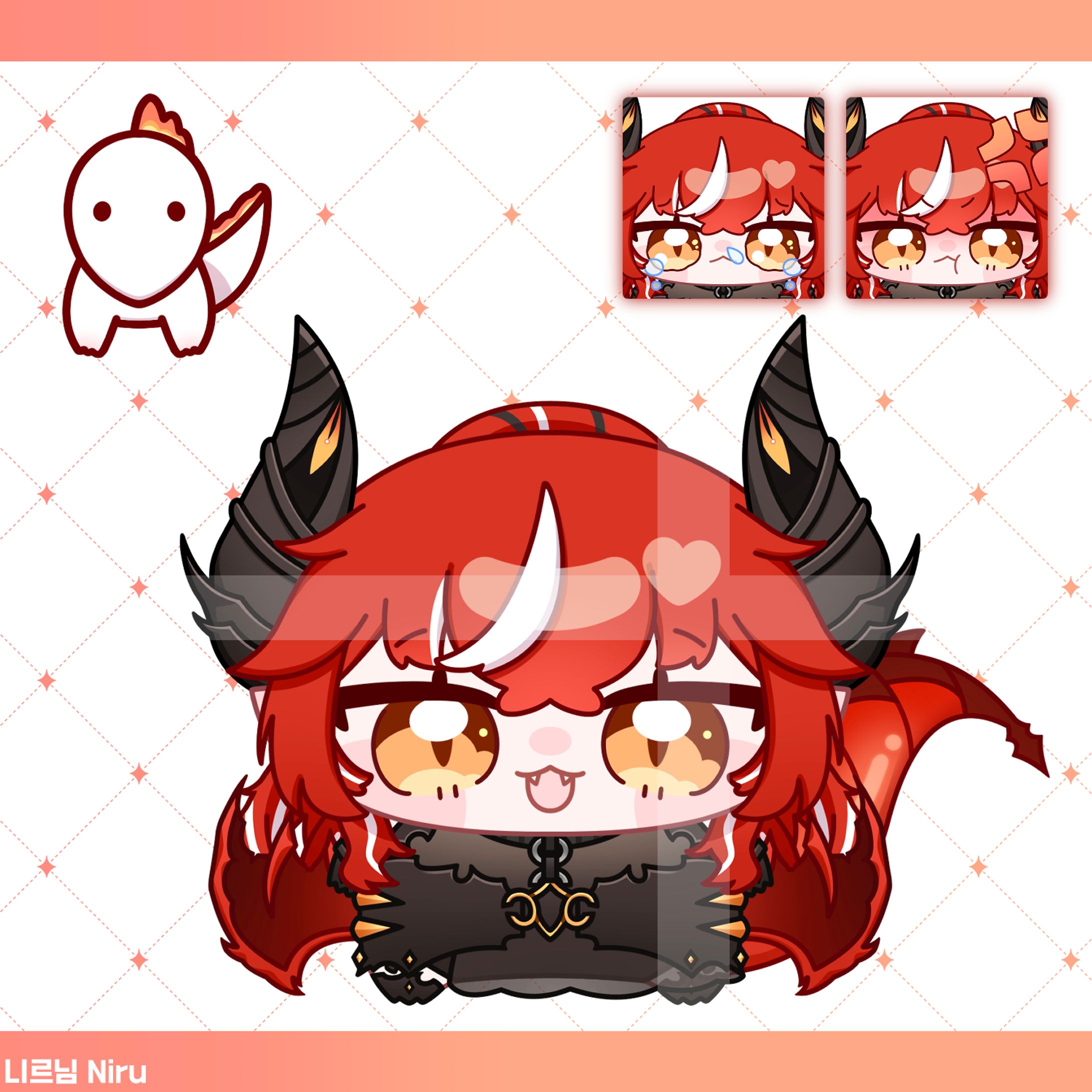 니르님Niru Live2D illustration-1