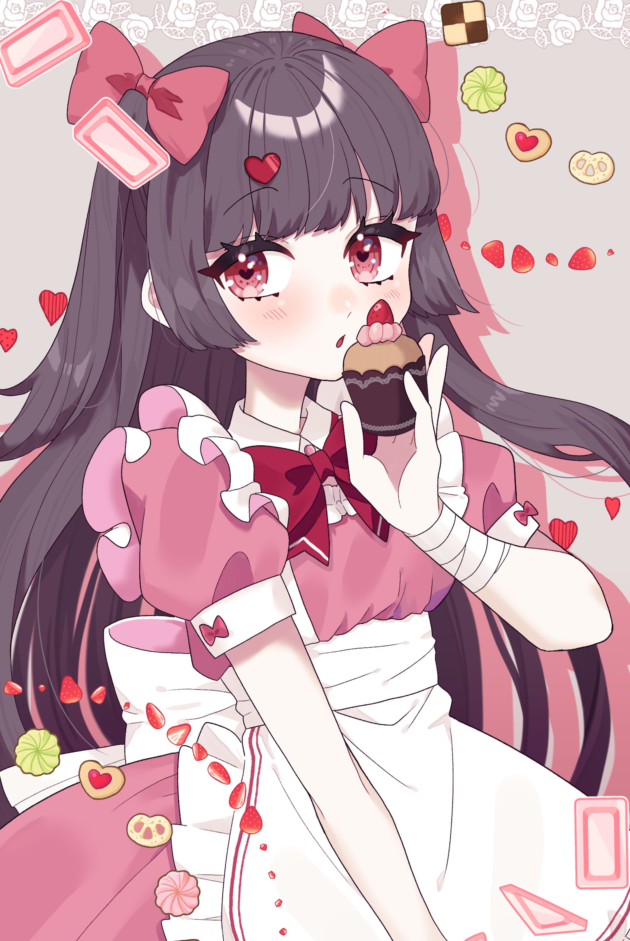 【創作】ゆめかわ甘党メイド-1