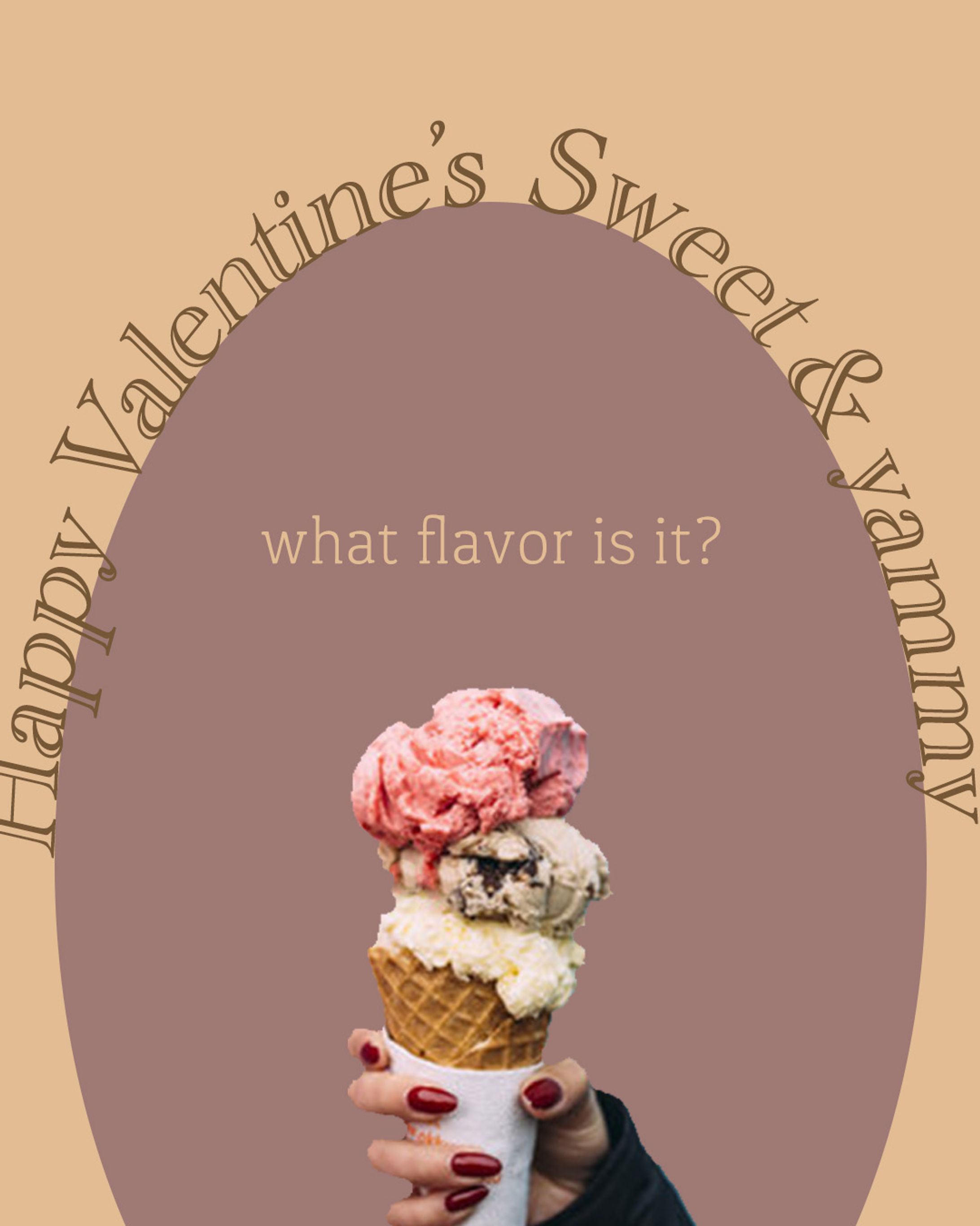 Valentine Ice Cream Banner-1