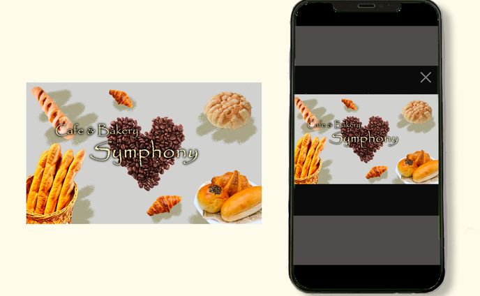 [Web用バナー]カフェ＆ベーカリーショップ/[Web Banner] Cafe & Bakery Shop/