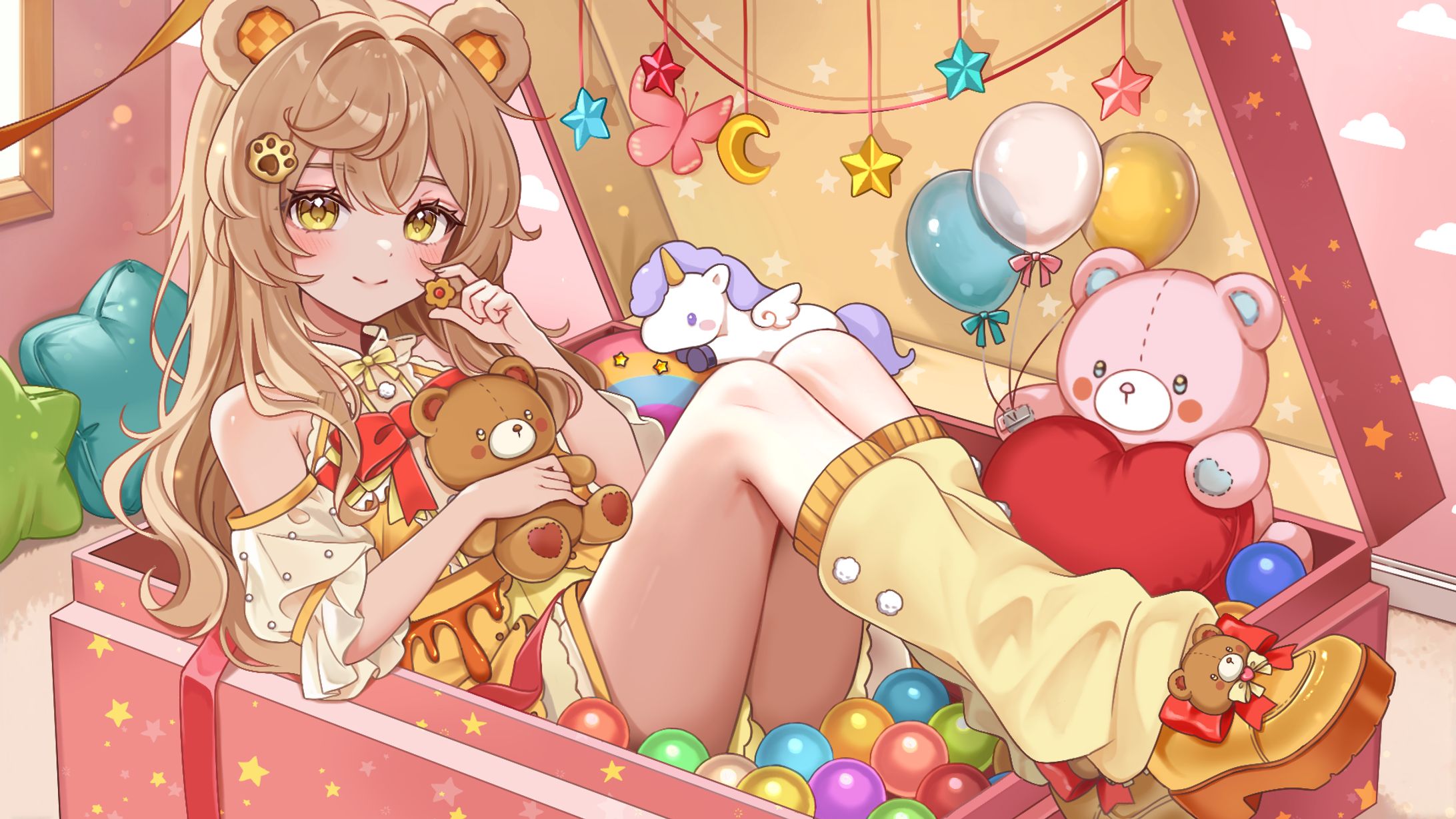 一枚絵　僕熊てぃあ様-1