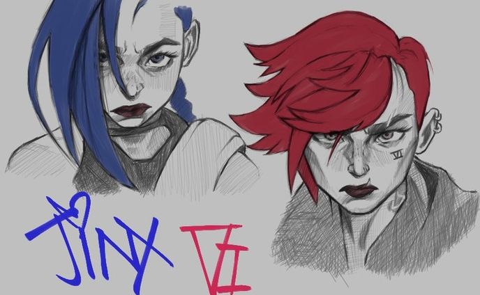 theyre all im thinking abt 😔

-
-
-

#arcane #lol #leagueoflegends #game #riot #netflix #jinx #jinxlol #vi #vilol #fan #art #fanart #drawing #sketch #clipstudiopaint #illustration #artist #artph #ph #artwork