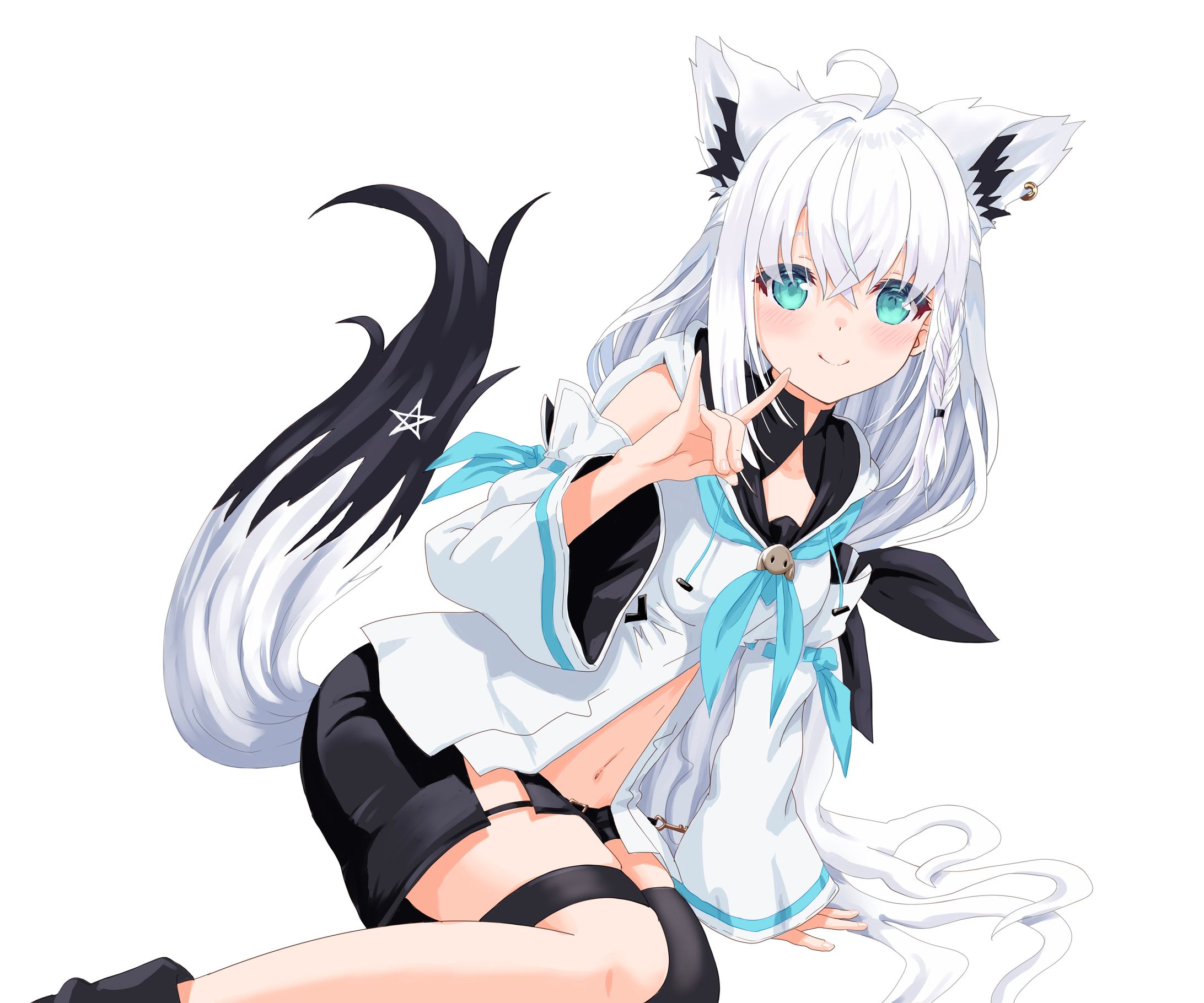 白上フブキ ご依頼絵-1