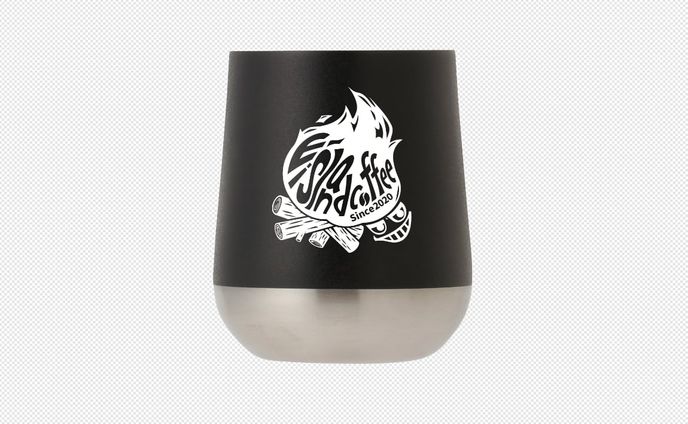 【実績】E-islandcoffee様 タンブラーロゴ