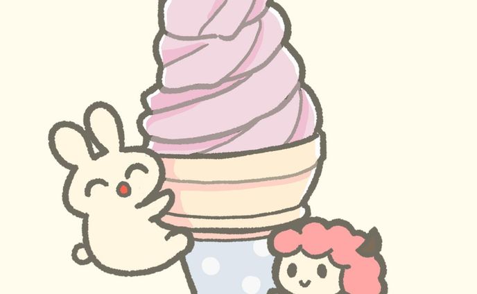 100日チャレンジ34日目
さくらソフトクリーム🌸
#100日チャレンジ #イラスト #ソフトクリーム #さくらソフトクリーム #うさぎ #ひつじ
