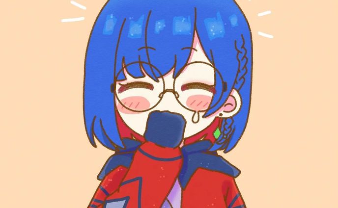 🤭
.
.
.
#kamitsubaki_studio #理芽 #RIM #art #illustration #illust #rkgk #fanart #vsinger #virtualyoutuber #ibispaintx #digitalsketch #digitaldrawing #digitalart #artoninstagram #artistsoninstagram