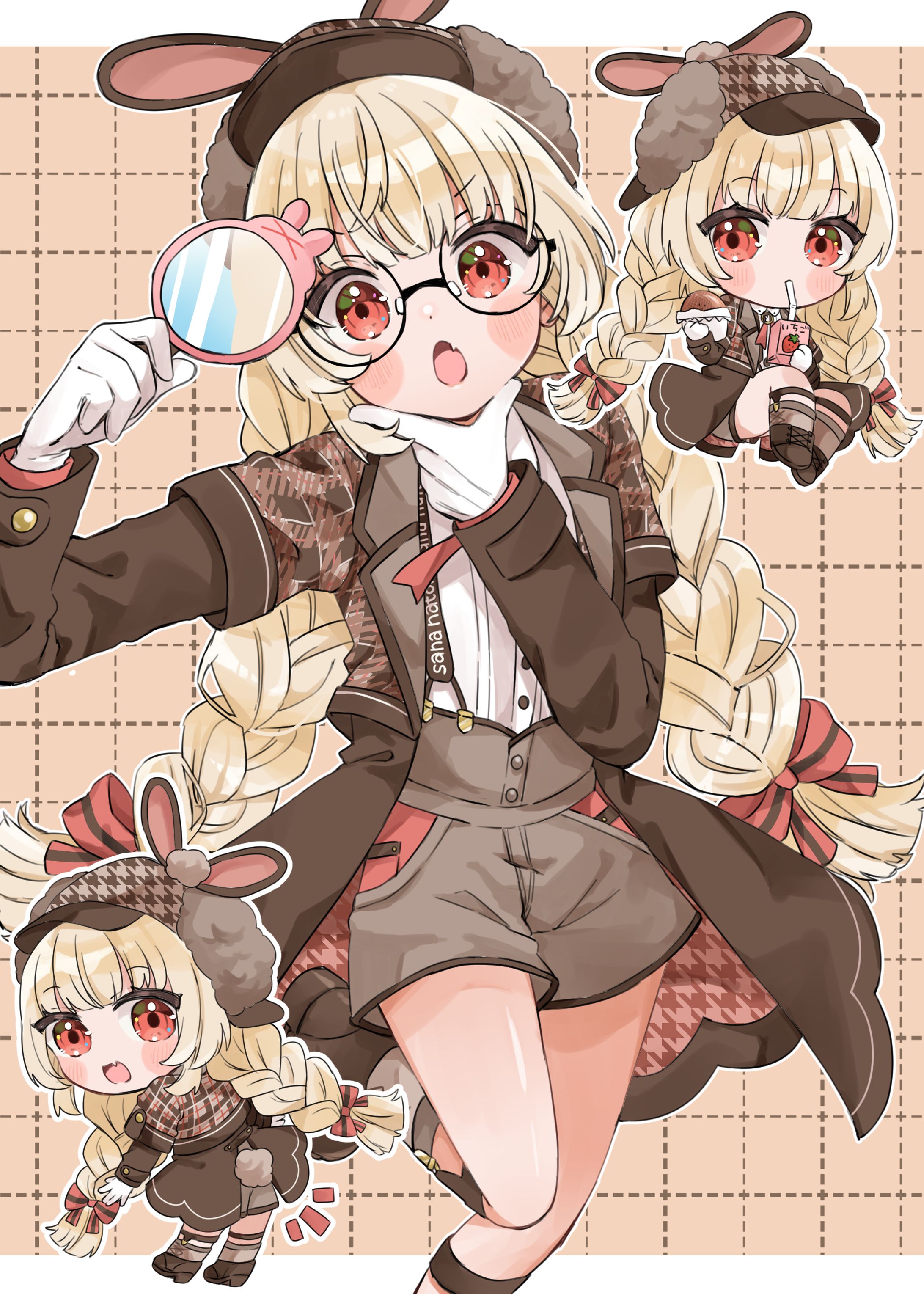 名取さな 探偵衣装-1