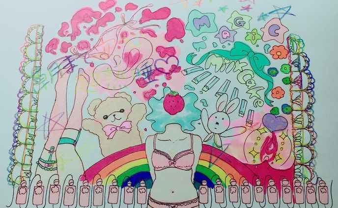 生理とローターとミルクケーキ
#art #コピック #朝まで安心超熟睡