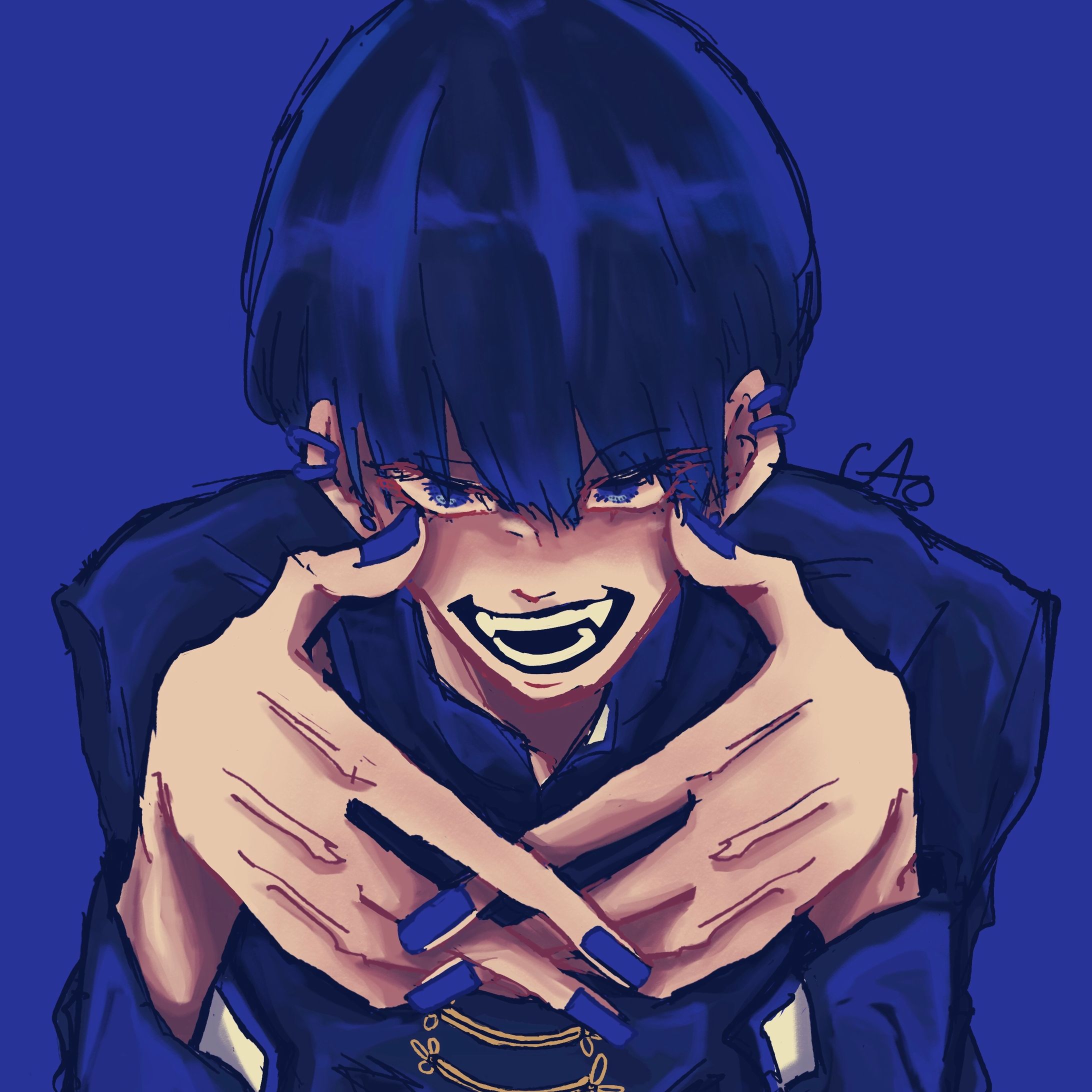 単色イラスト-1