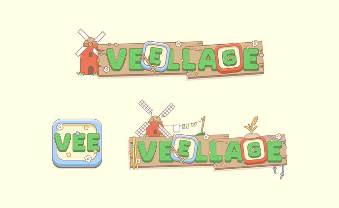 ソニー・ミュージックエンタテインメント VEELLAGE / LOGO DESIGN