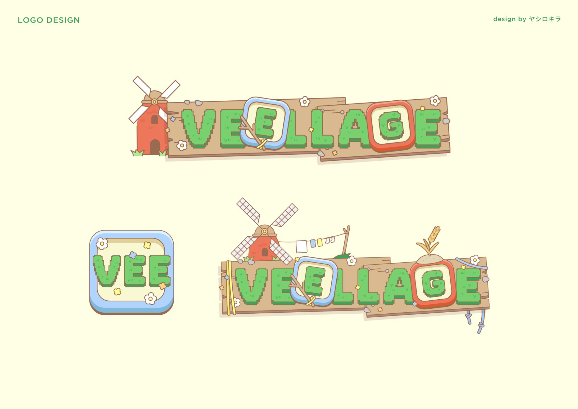 ソニー・ミュージックエンタテインメント VEELLAGE / LOGO DESIGN-1