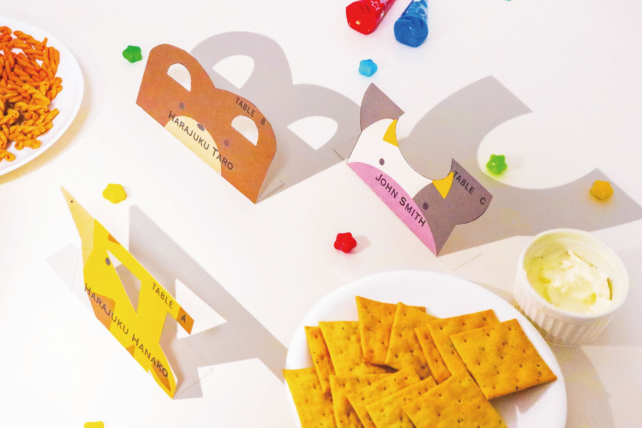 特殊シルエットエスコードカード-1