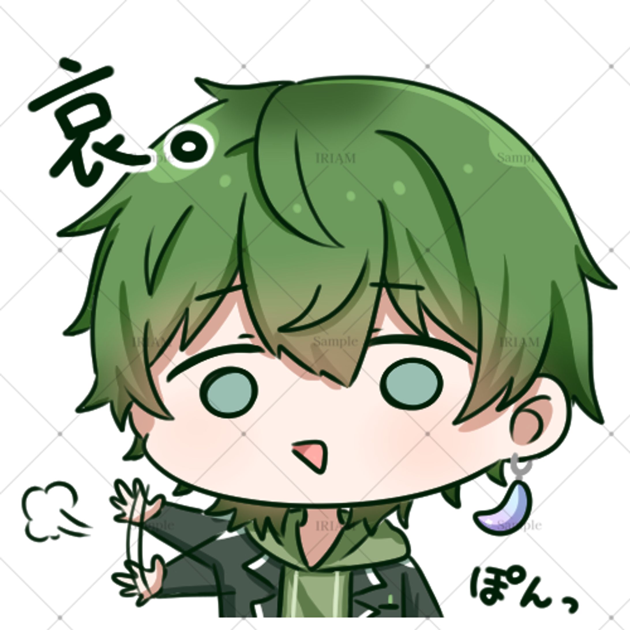 ミカヅキモ様/スタンプ（2点）-1