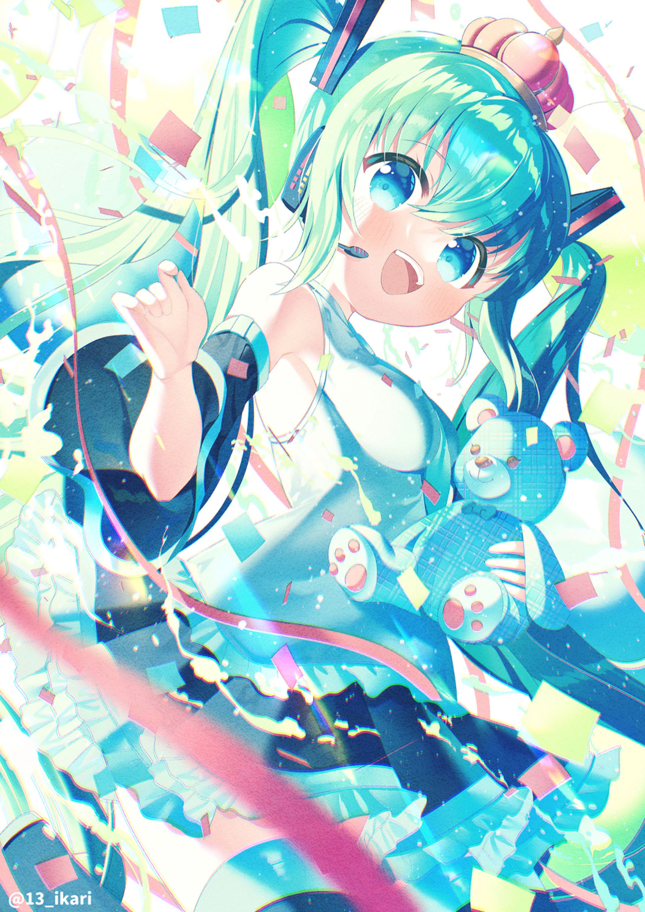 ミクさん誕生日おめでとう！-1