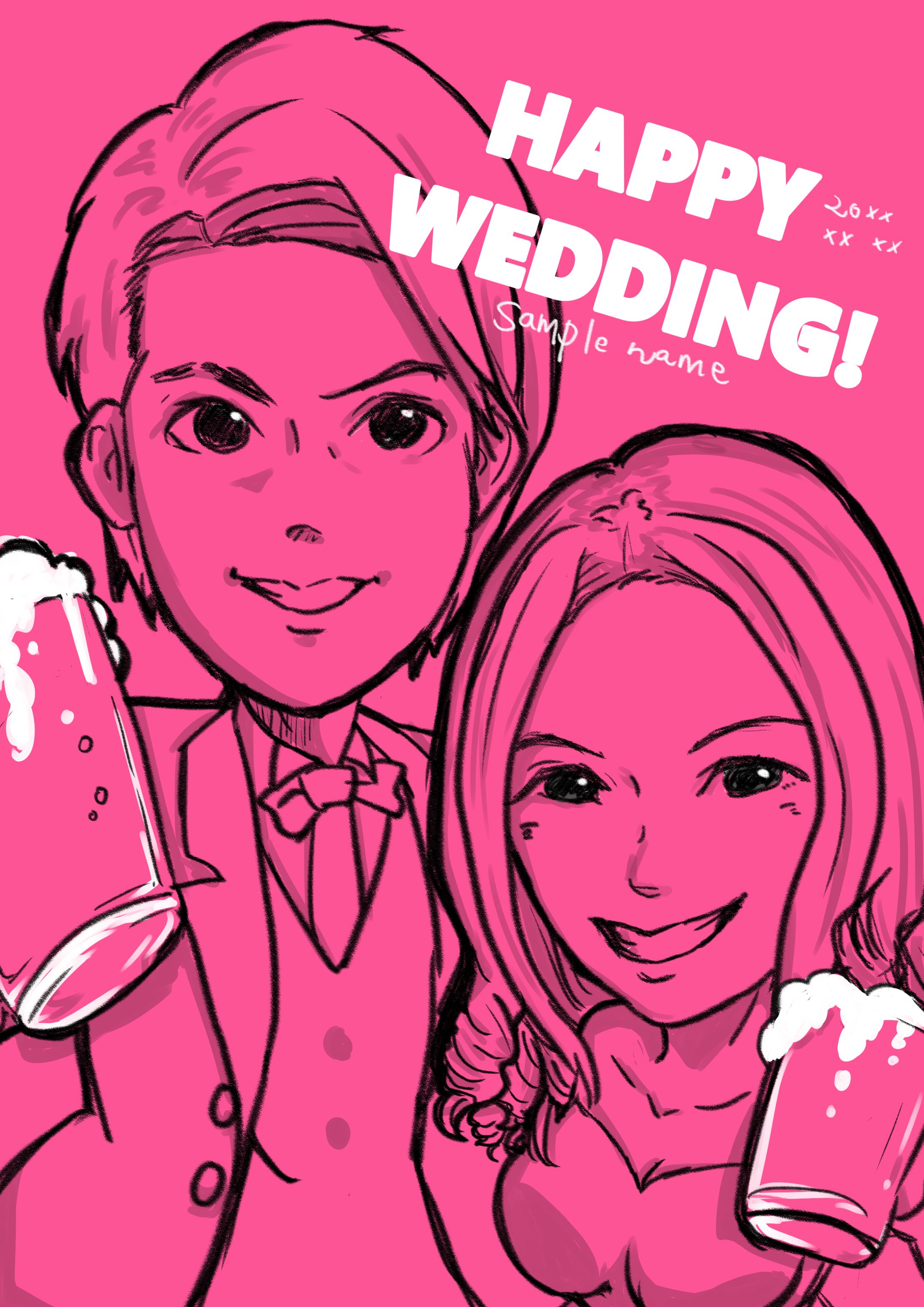 結婚式イラスト-1