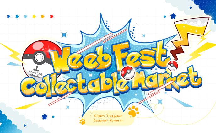 "Weeb Fest Collectable Market" TYPO