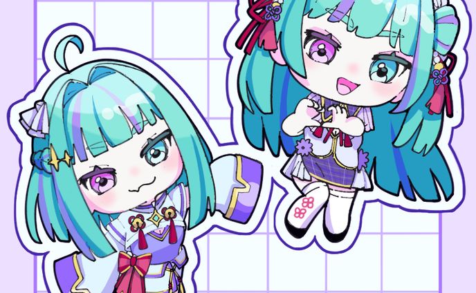 楼茅 みなせ様　SDイラスト