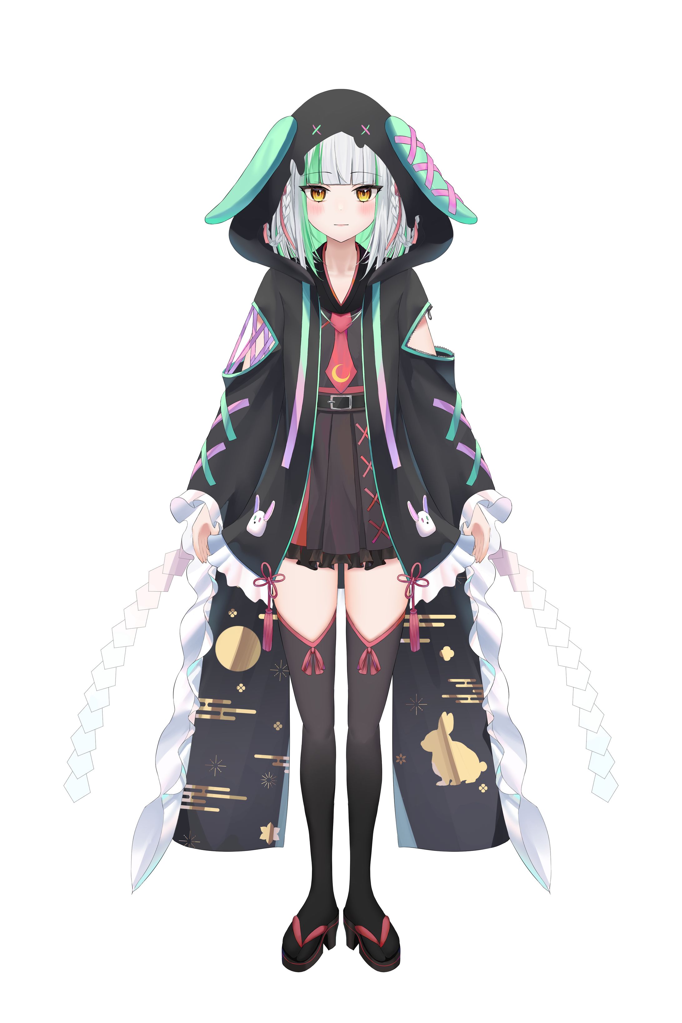 Live2Dモデルキャラデザ＋パーツ分け-1