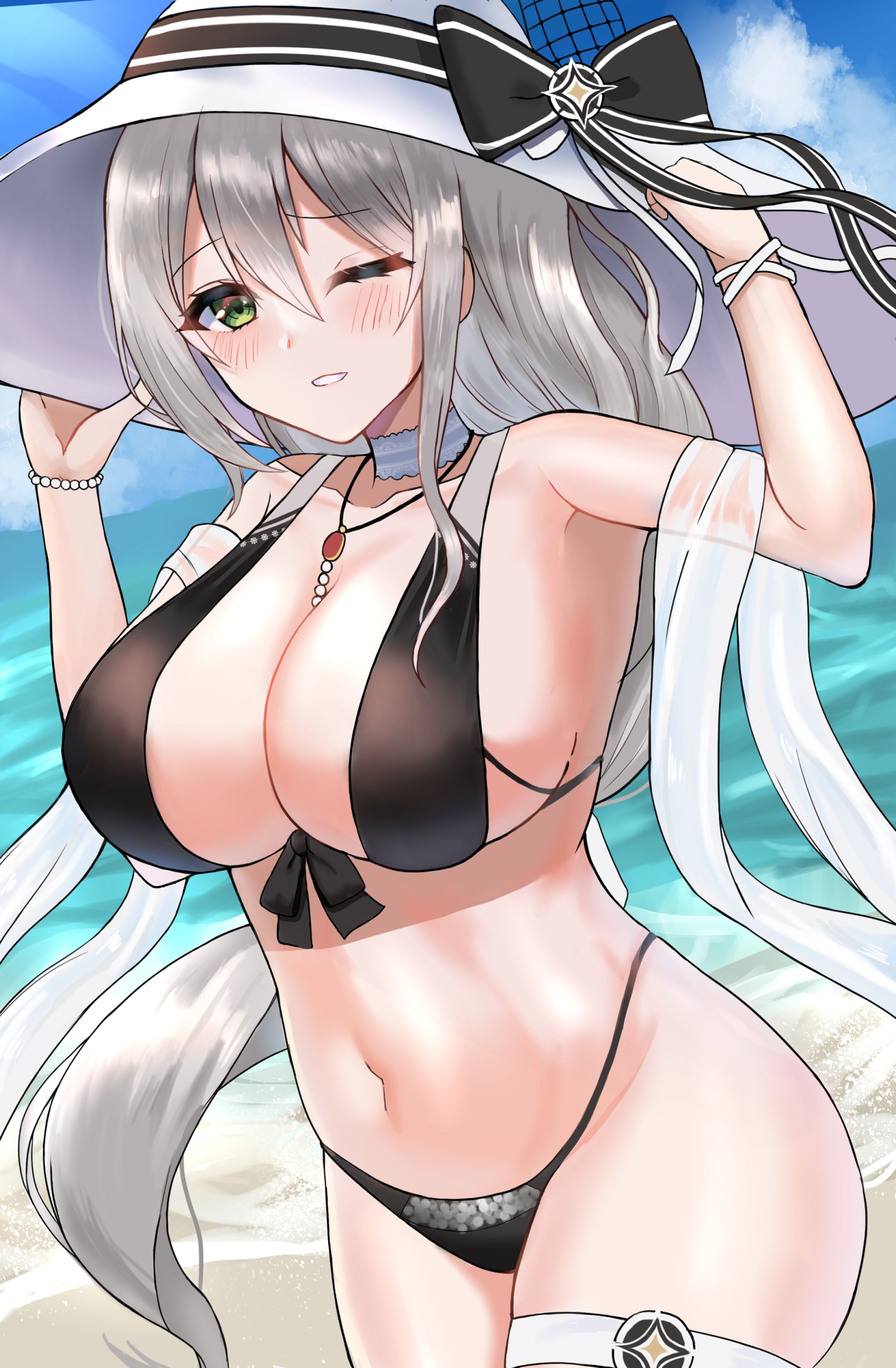 アズレン 水着アクィラ-1