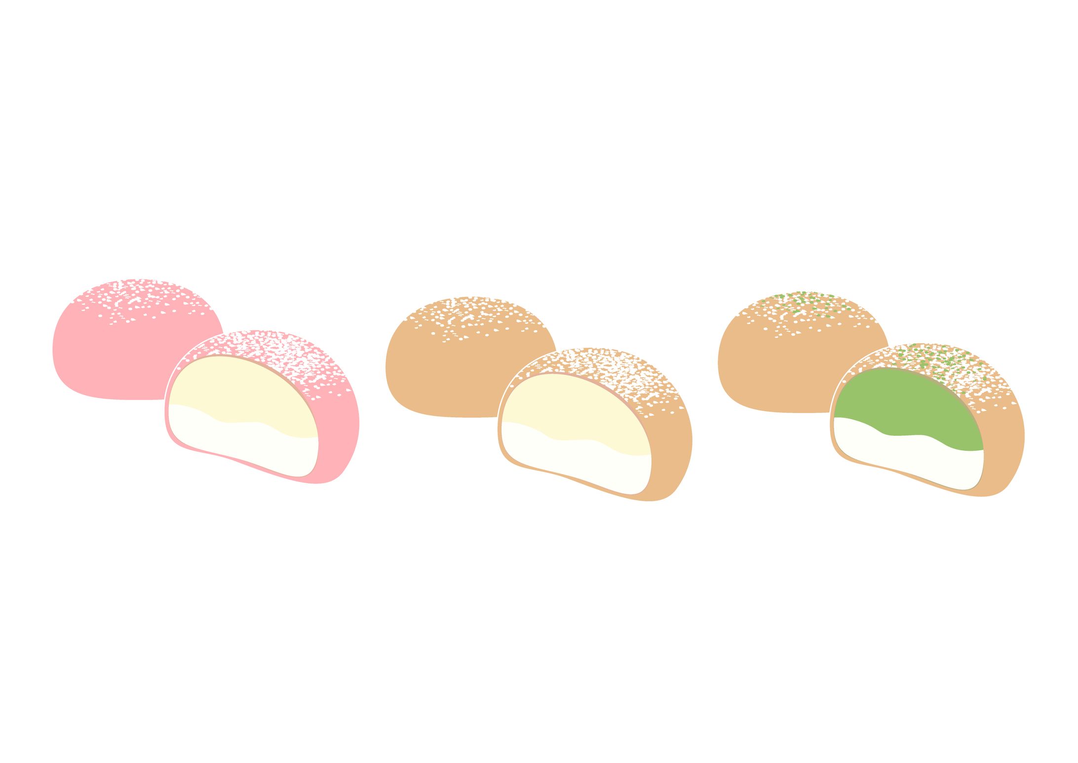 【イラスト】シュークリーム-1