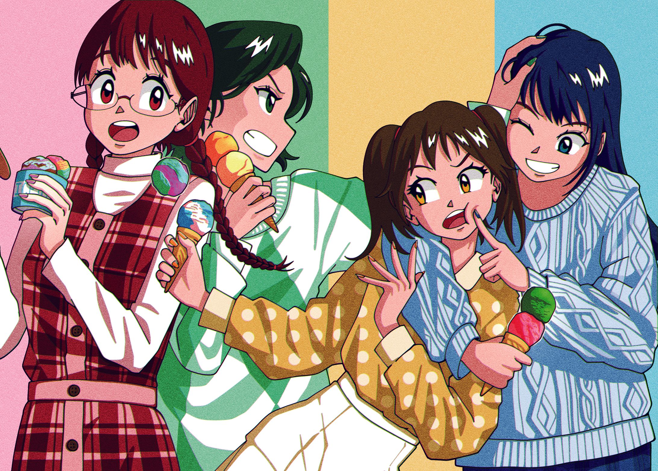 『Girls2021』掲載イラスト-1