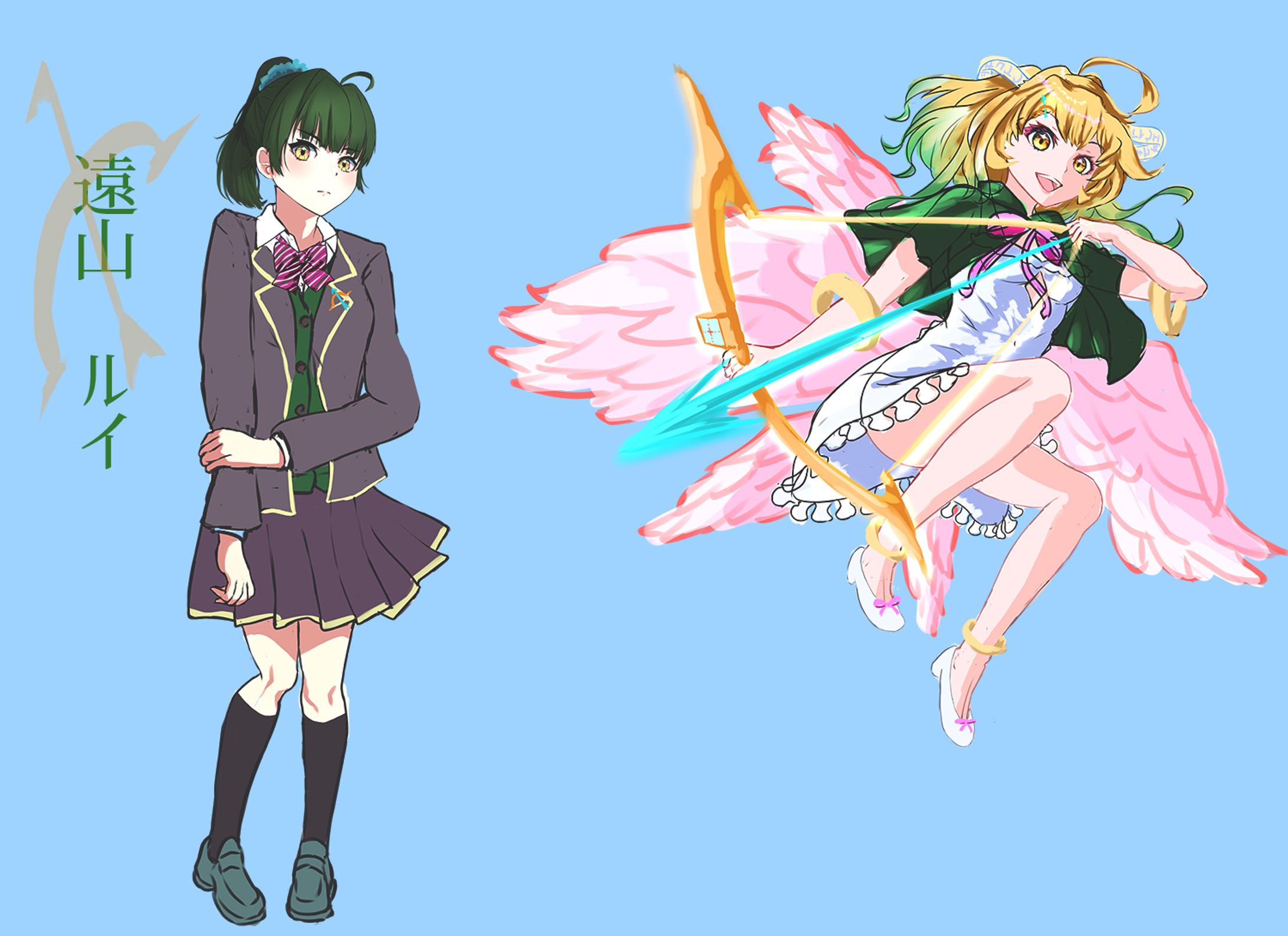 オリジナルキャラクター”遠山ルイ”-1