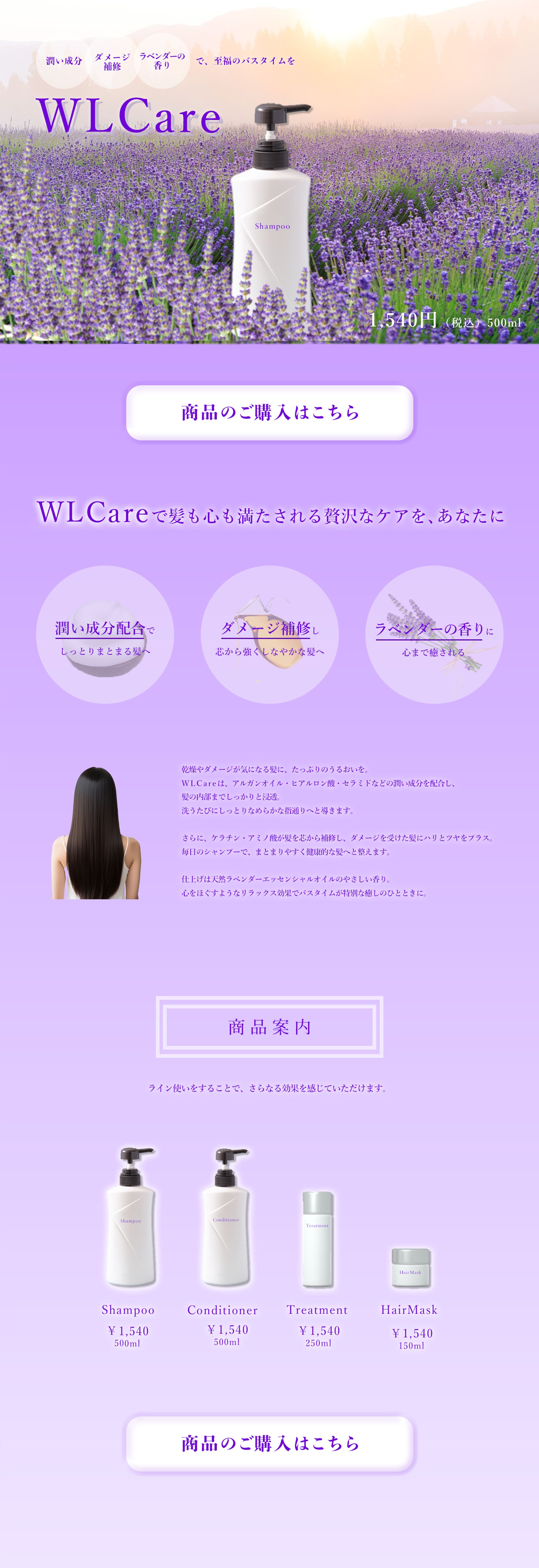 シャンプー販促LP（架空）-1