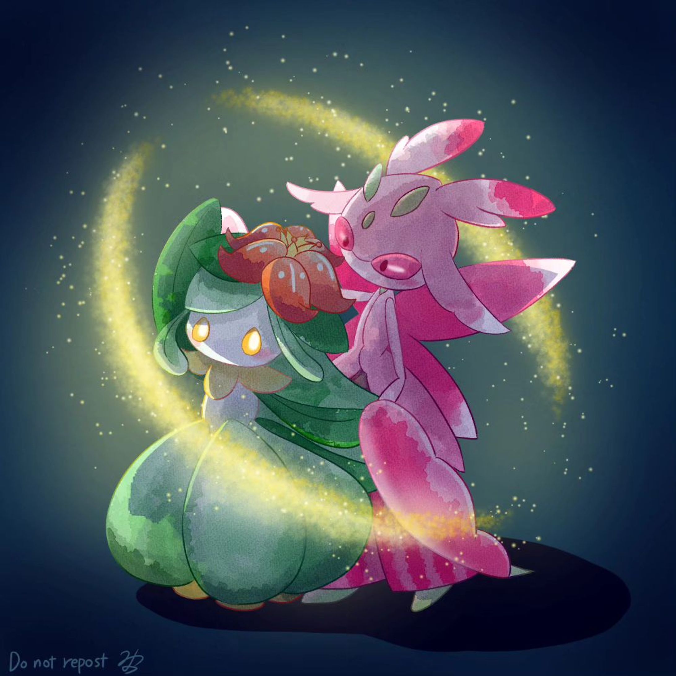 光のワルツ
#ドレディア
#ラランテス
#ポケモン-1